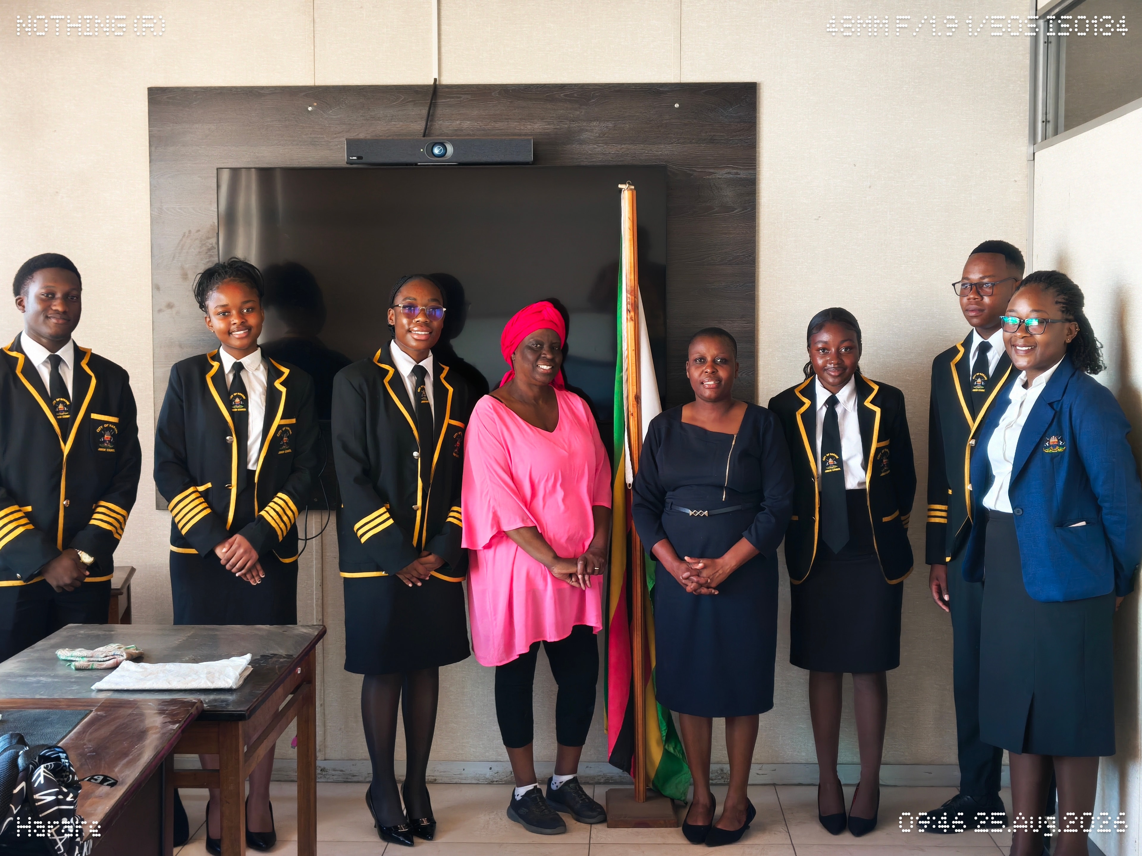 African Theatres youth participants and staff